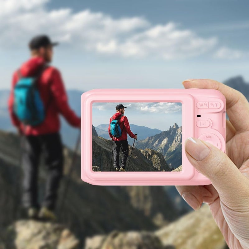 Tedubax Case for KODAK PIXPRO FZ45 Case  Soft Silicone for KODAK PIXPRO FZ45 - Anti-Scratch Slim Fit Lightweight Protective - pink - Image 5