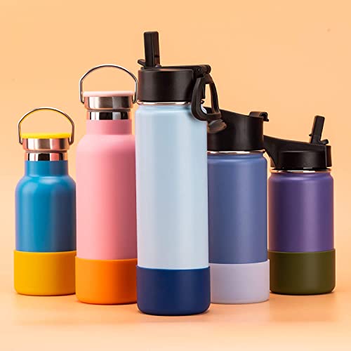 ZUIHUI Boot for Hydro Flask 32 oz 40 oz, Thermoflask, Iron Flask, and the 32-40 oz water bottles (bottom width 3.5"-3.6"), Black - Image 5