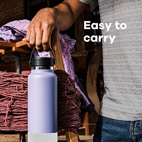 ZUIHUI Boot for Hydro Flask 32 oz 40 oz, Thermoflask, Iron Flask, and the 32-40 oz water bottles (bottom width 3.5"-3.6"), Black - Image 4