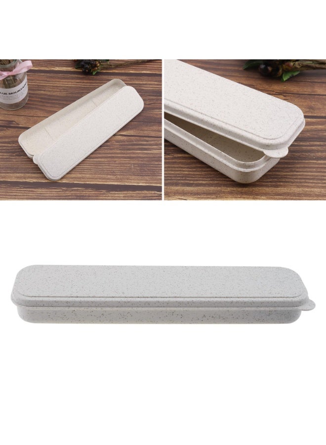2pcs Portable Flatware Box Travel Tableware Storage Box, Case Utensil Lunch Bag - Image 3