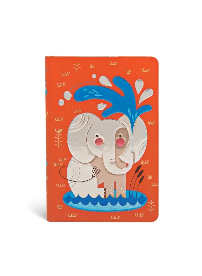 Baby Elephant Mini Lined Hardcover Journal  - Image 1