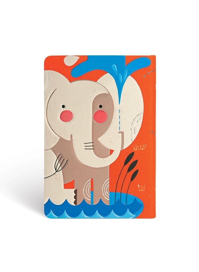Baby Elephant Mini Lined Hardcover Journal  - Image 2