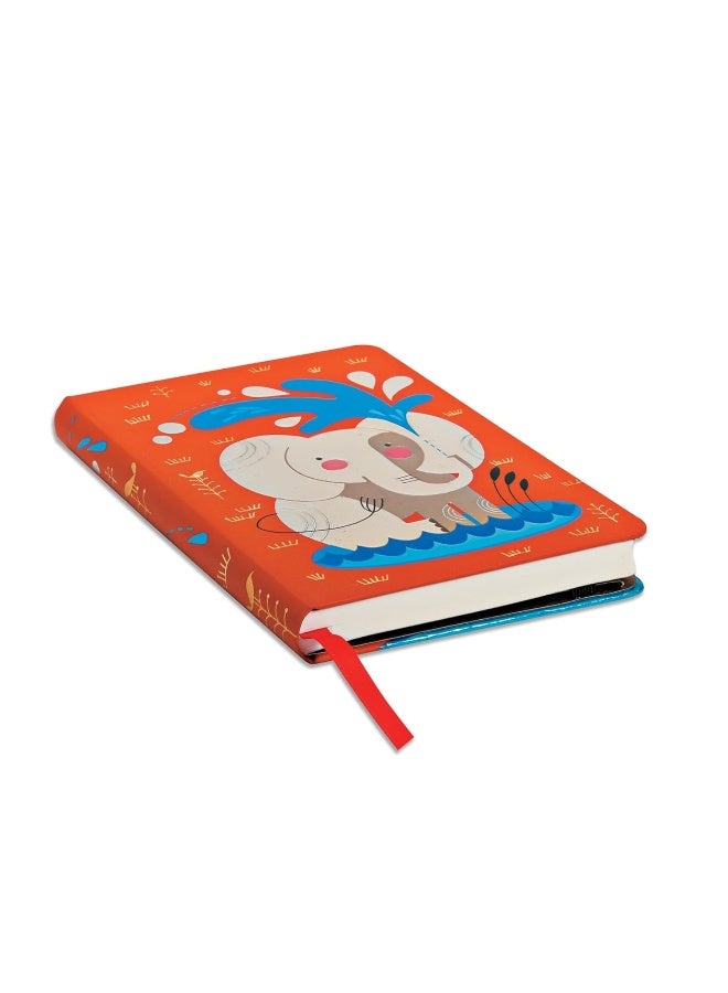 Baby Elephant Mini Lined Hardcover Journal  - Image 3