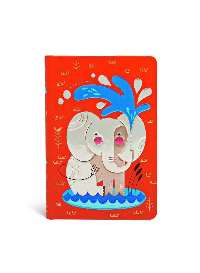 Baby Elephant Mini Lined Hardcover Journal  - Image 5