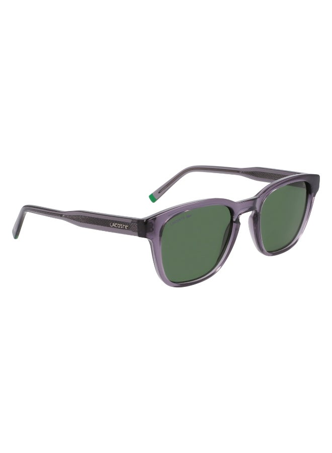 LACOSTE FULL RIM INJECTED LACOSTE SUNS L6026S N 5120 (035) TRANSPARENT GREY - Image 1