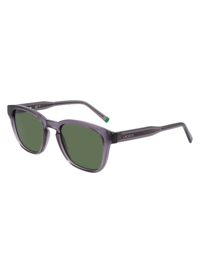 LACOSTE FULL RIM INJECTED LACOSTE SUNS L6026S N 5120 (035) TRANSPARENT GREY - Image 2