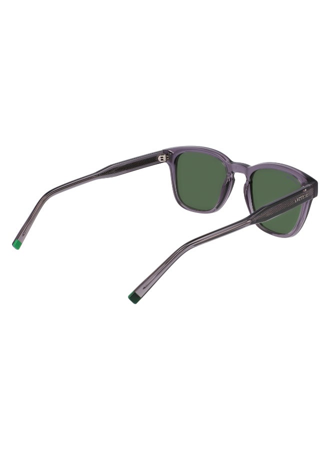 LACOSTE FULL RIM INJECTED LACOSTE SUNS L6026S N 5120 (035) TRANSPARENT GREY - Image 5