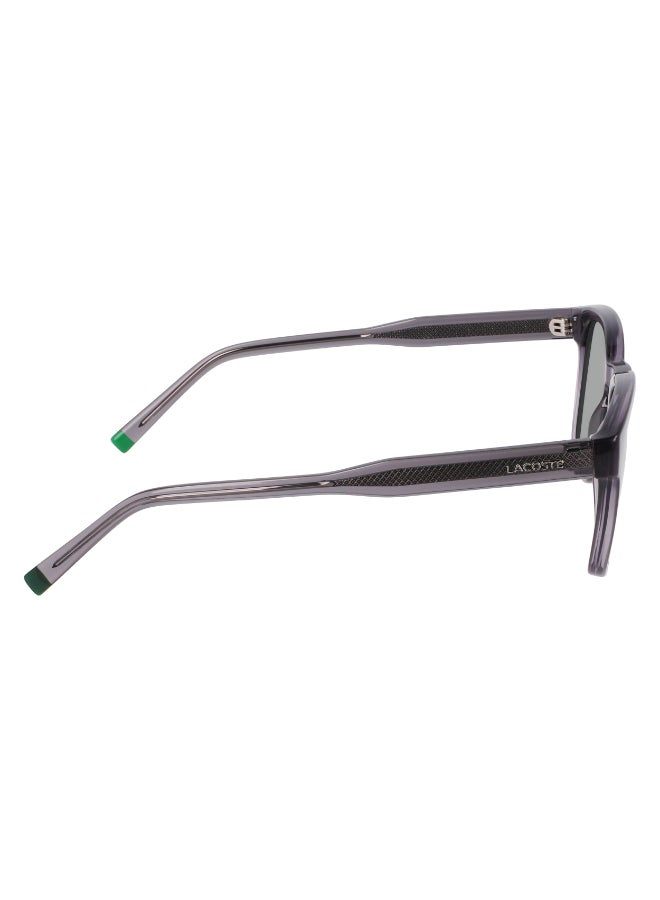 LACOSTE FULL RIM INJECTED LACOSTE SUNS L6026S N 5120 (035) TRANSPARENT GREY - Image 4