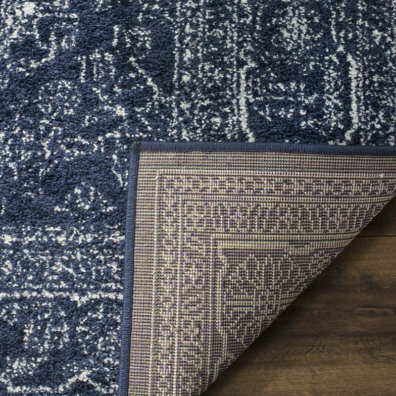 SAFAVIEH Area Rug 8x10 - Adirondack Collection - Large - Navy & Ivory, Oriental Medallion Design, Non-Shedding & Easy to Clean, Ideal for Living Room, Bedroom, Dining Space (ADR108N) - Image 3