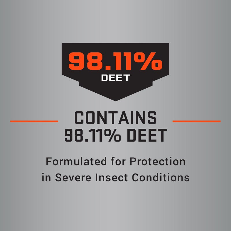 Repel 100 Insect Repellent, Repels Mosquitos, Ticks and Gnats, For Severe Conditions, Protects For Up To 10 Hours, 98% DEET (Pump Spray) 1 fl Ounce - Image 4