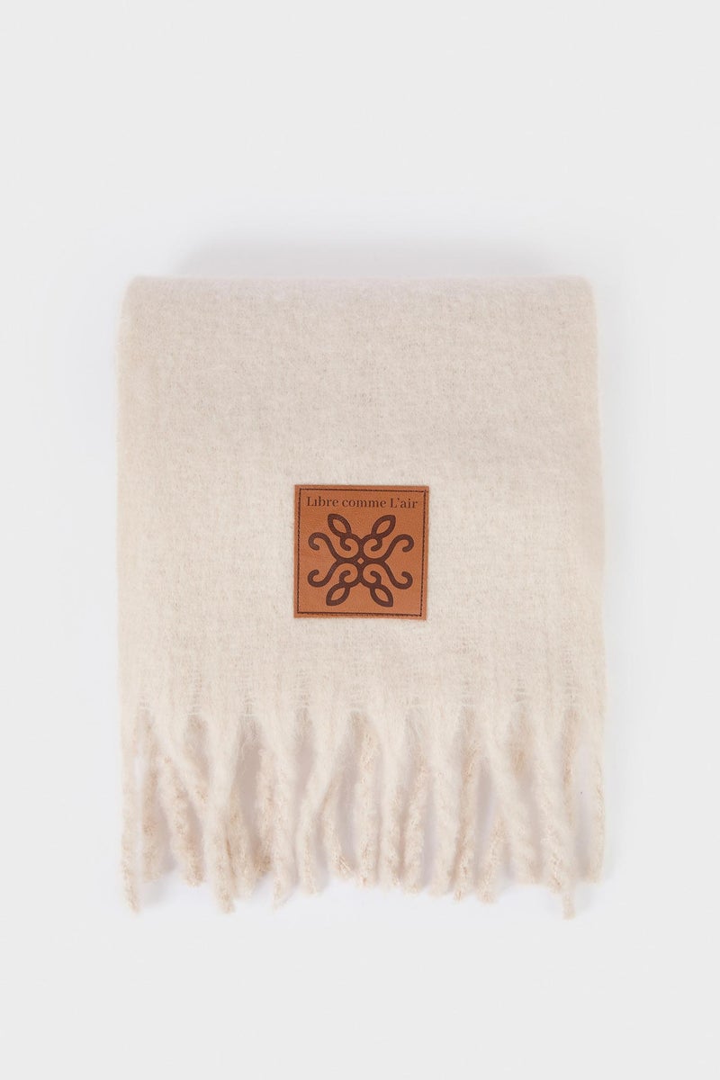 DeFacto Beige Woman Scarf Casual - Image 3