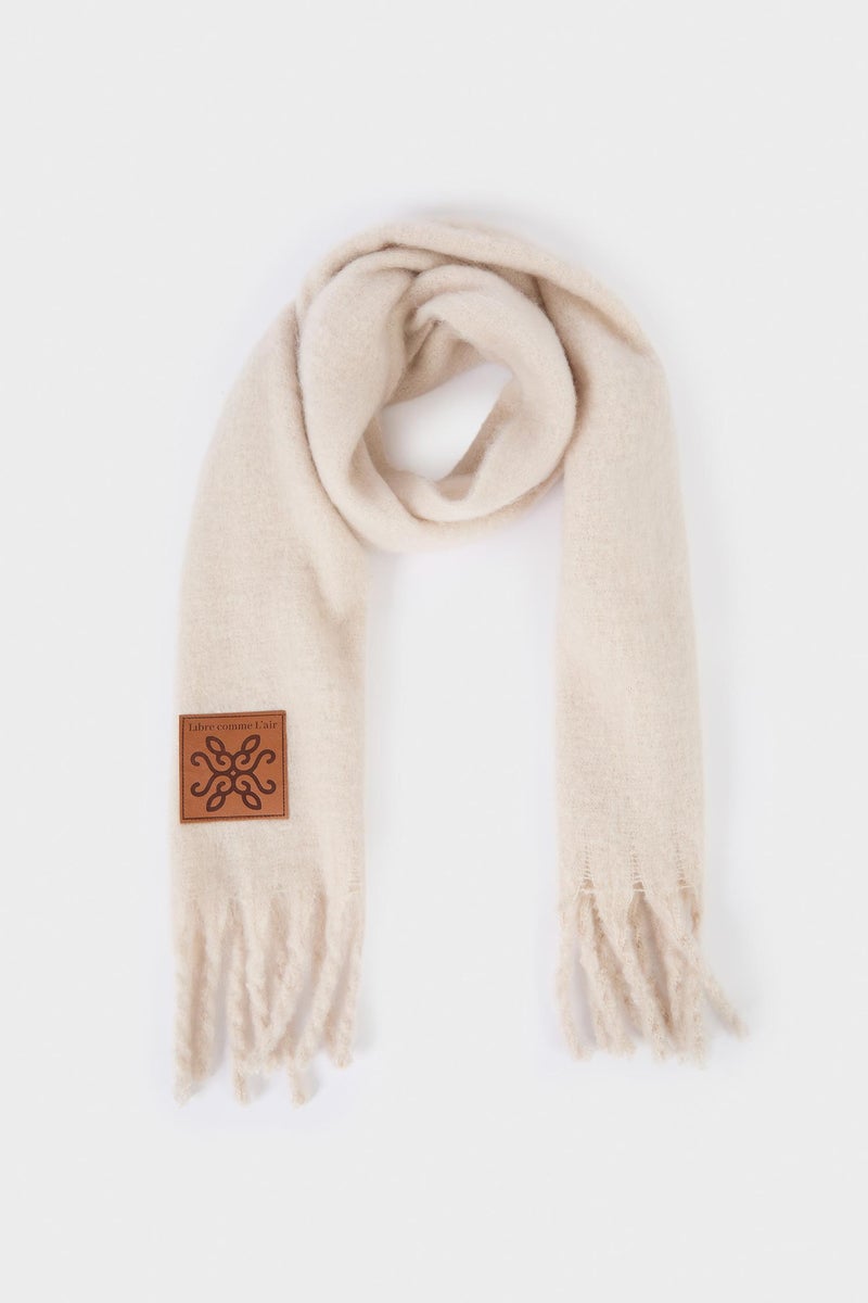 DeFacto Beige Woman Scarf Casual - Image 2