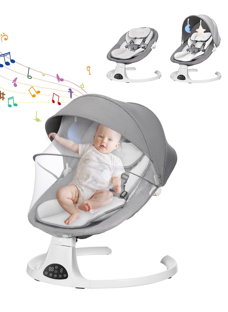 MaBaby - Electric Baby Rocker Bouncer, Baby Rocking Chair With Remote Control Support, Auto Baby Swing For Sleeping - Image 1