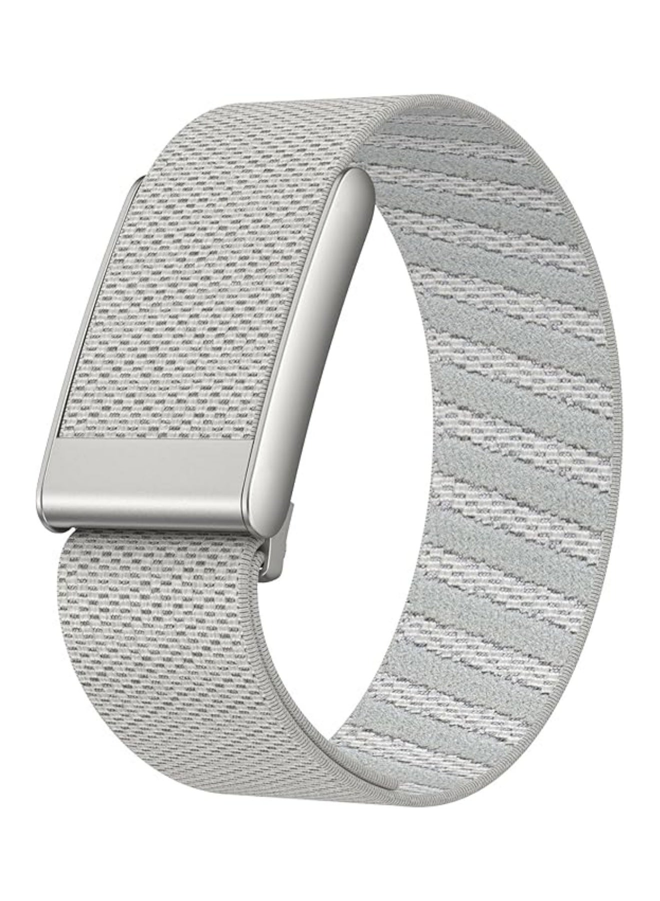 Aookay Stretchy Nylon Replacement Band Compatible For Whoop 5.0 Wearable Fitness Tracker Accessories Men & Women Fashion Adjustable Wristband Breathable, Comfortable & Easy to Use Strap (Starlight)