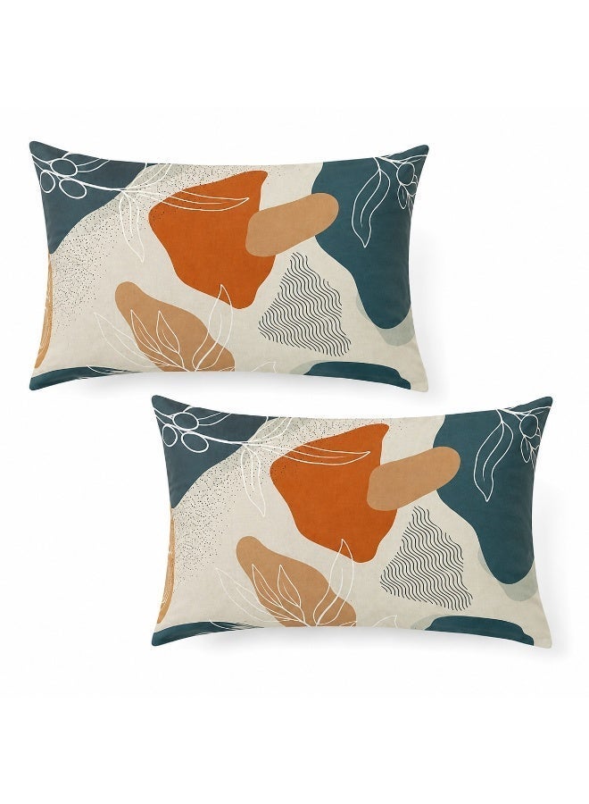 snooze Pillowcases 2 pcs, 50*70 cm Ash design - Image 1