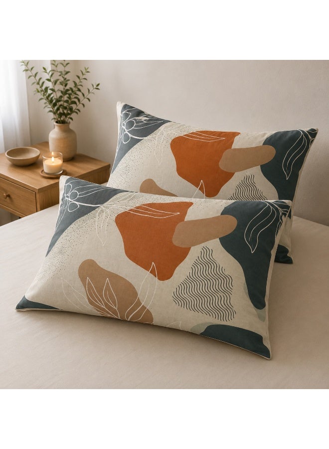 snooze Pillowcases 2 pcs, 50*70 cm Ash design - Image 2