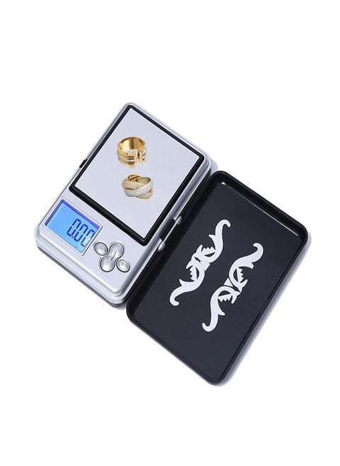 ميزان مجوهرات رقمي يعمل بالبطارية صغير الحجم يحمل بالجيب 200G – 0.01G