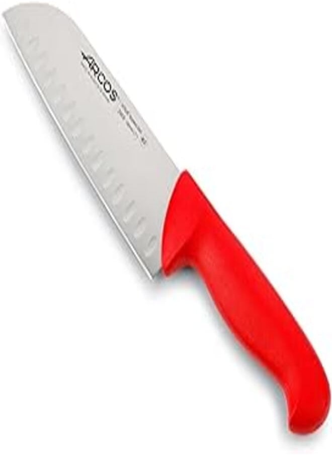 Arcos - Arcos 2900 Santoku Knife - Red, 31.2cm - Image 1
