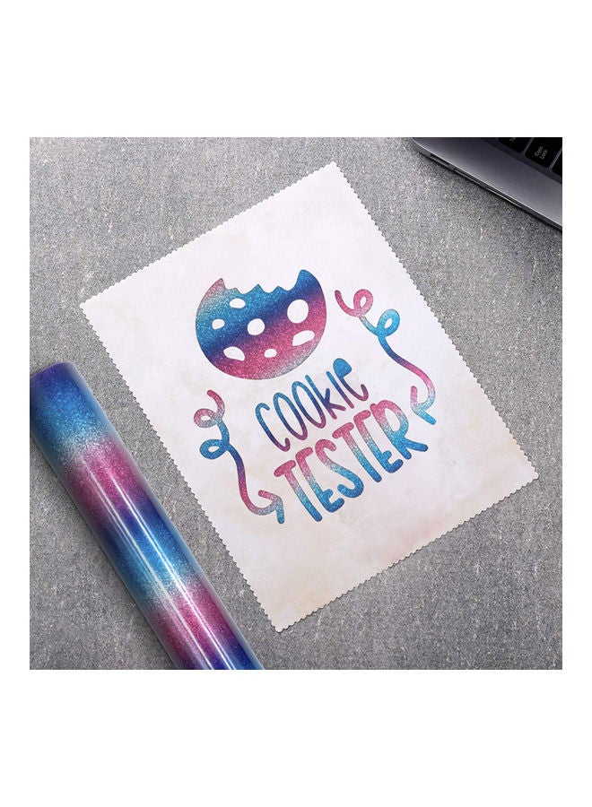 NIBEMINENT 1 Roll Heat Transfer DIY Multi-purpose PVC Clothes Decorative Adhesive Vinyl Sticker Mix Colour 30 x 25cm - Image 2