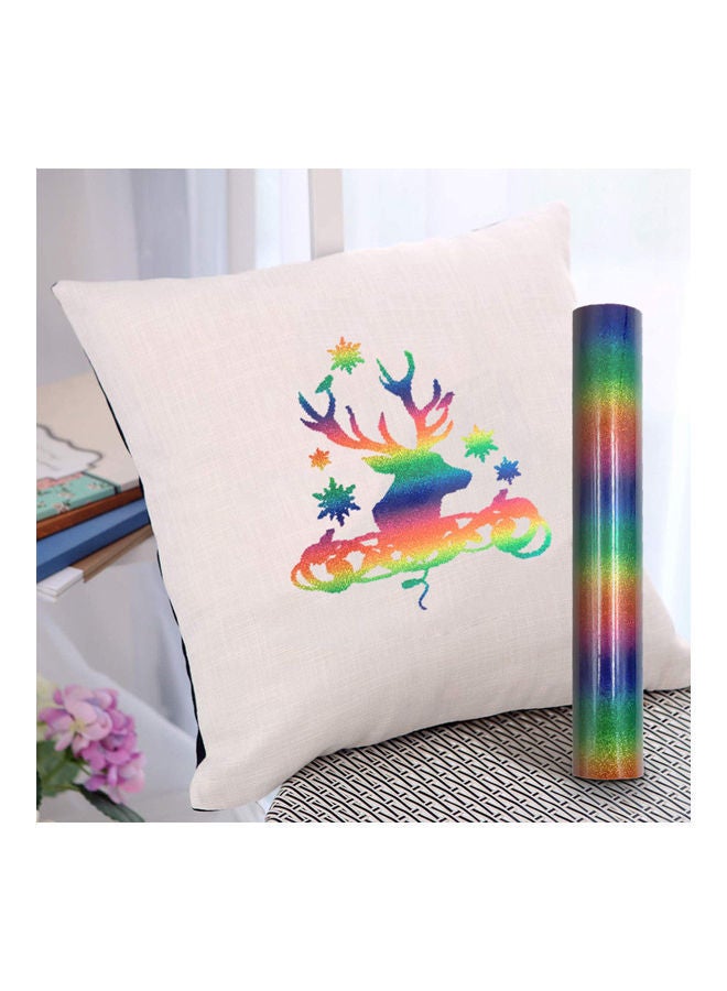 NIBEMINENT 1 Roll Heat Transfer DIY Multi-purpose PVC Clothes Decorative Adhesive Vinyl Sticker Mix Colour 30 x 25cm - Image 3
