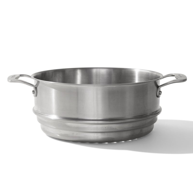 Made In Cookware  10 Stainless Steel Steamer Insert  Pot Strainer  8 Quart Compatible
