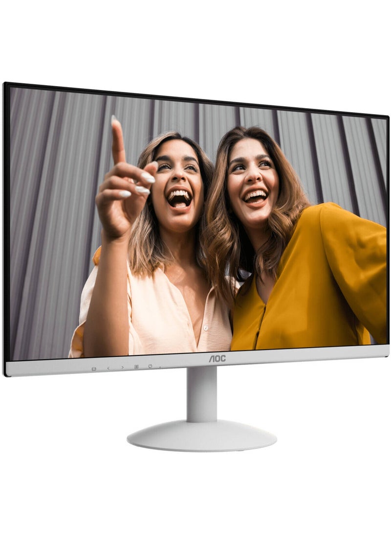 اي او سي AOC 24B30H2 Monitor, 24" IPS Display, FHD Resolution, 120Hz Refresh Rate, 1ms (MPRT) Response Time, 16.7m Color Display, Adaptive Sync Technology, White | 24B30H2 white - Image 2