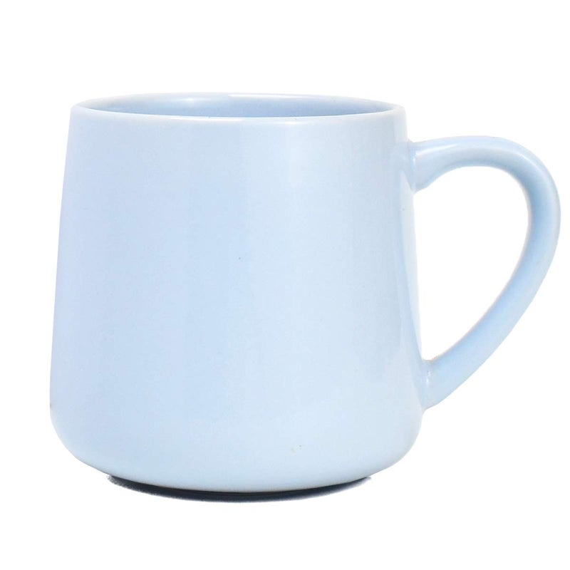 Bosmarlin Large Glossy Ceramic Coffee Mug Tea Cup for Office and Home 18 oz Suitable for Dishwasher and MicrowaveBlue 1