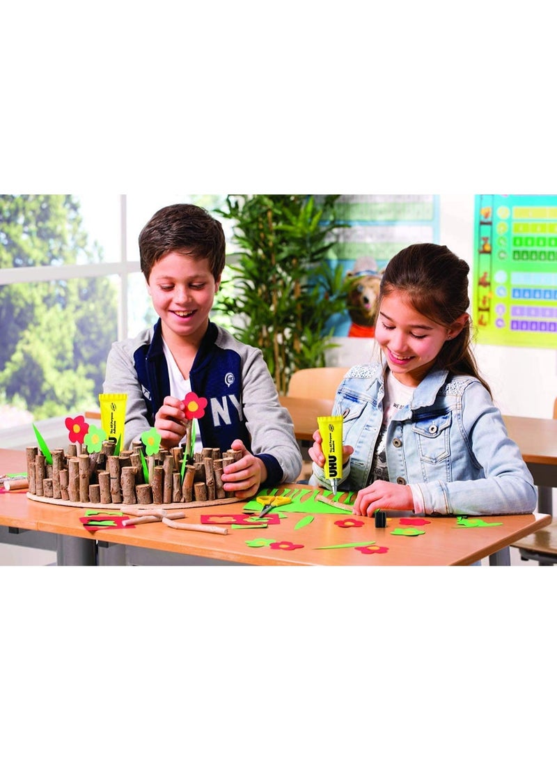 UHU All Purpose Adhesive For Almost All Gluing Cases Like Crafts And Repair 125ml Content - Image 3