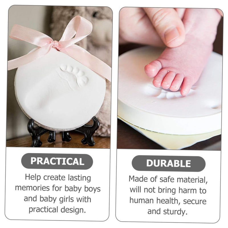 Big & small space compatible BESPORTBLE 4pcs Newborn Footprint Keepsake Handprint Holder for Shower Ornament for Mom Dad All-in-one local deliver plan Safe silicone build Global light sturdy raw material Various size alternatives Easy clean surface Trendy versatile build Multi-category warehouse equip Yearly optimized delivery route Water rust proof Individual group scene compatible Classic practical design All space matching look Integrated practical design Light & heavy use compatible General compatible design Long term use design Low wear optimized build Wet anti slip Varied size selections Storage & transit friendly Temp fluctuation resistant crafted quality Changing environment compatible Multi-market matching options Fault optimized construction - Image 4