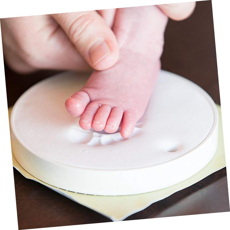 Big & small space compatible BESPORTBLE 4pcs Newborn Footprint Keepsake Handprint Holder for Shower Ornament for Mom Dad All-in-one local deliver plan Safe silicone build Global light sturdy raw material Various size alternatives Easy clean surface Trendy versatile build Multi-category warehouse equip Yearly optimized delivery route Water rust proof Individual group scene compatible Classic practical design All space matching look Integrated practical design Light & heavy use compatible General compatible design Long term use design Low wear optimized build Wet anti slip Varied size selections Storage & transit friendly Temp fluctuation resistant crafted quality Changing environment compatible Multi-market matching options Fault optimized construction - Image 2