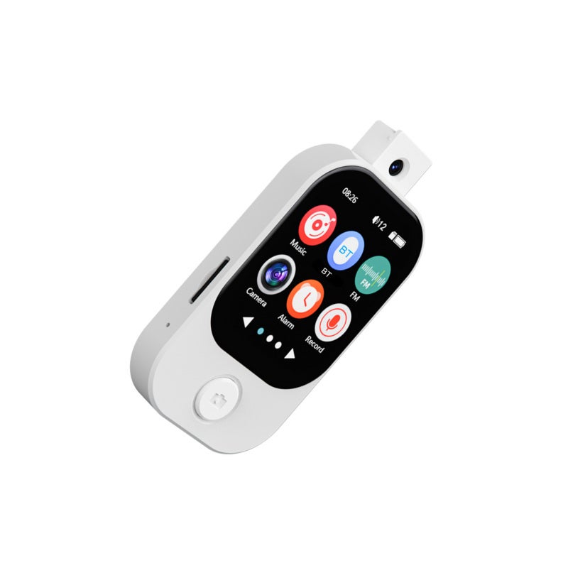 Touchscreen Mp3 Music Player: White 2.01" 240*296 Display - Built-In Camera High-Fidelity Sound Portable Mp4 Player for Kids Travel On-The-Go Entertainment - Image 5