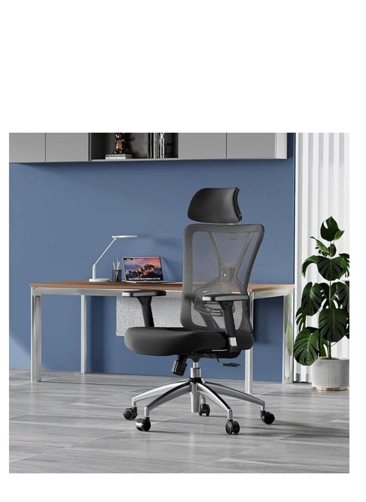Cool Baby - Ergonomic Office Chair  High Back Desk Chair with Adjustable Lumbar Support 3D Metal Headrest and Armrests 130° Computer Chair Mesh Rocking Chair - Image 1