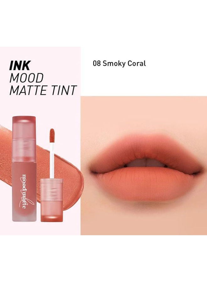 Peripera Ink Mood Matte Tint 008 Smoky Coral - Image 4