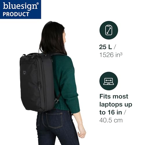 OSPREY حقيبة ظهر Osprey Aoede 25L للمسافرين، سوداء - Image 2