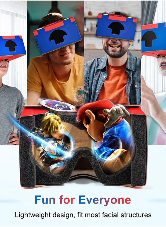 ديفاسو نظارات ثلاثية الأبعاد مخصصة لـ Switch إكسسوارات ألعاب نظارات الواقع الافتراضي  - Image 1