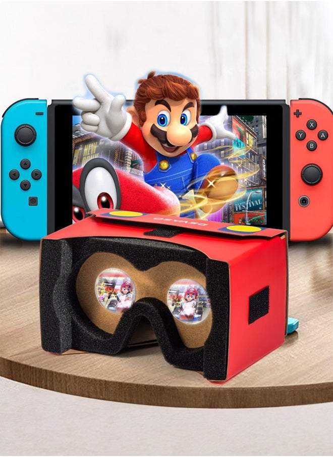 ديفاسو نظارات ثلاثية الأبعاد مخصصة لـ Switch إكسسوارات ألعاب نظارات الواقع الافتراضي  - Image 5