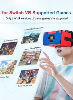 ديفاسو نظارات ثلاثية الأبعاد مخصصة لـ Switch إكسسوارات ألعاب نظارات الواقع الافتراضي  - Image 4