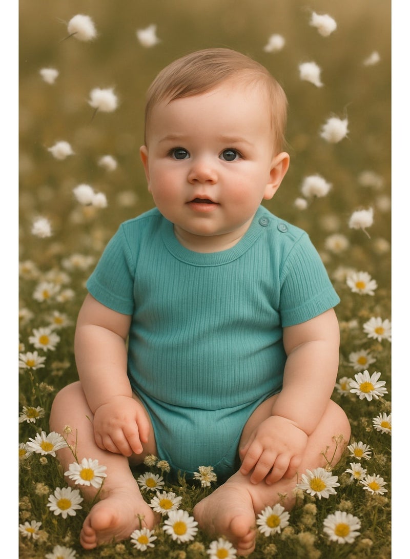 Oceakids Ribbed Bamboo Bodysuit - Image 1