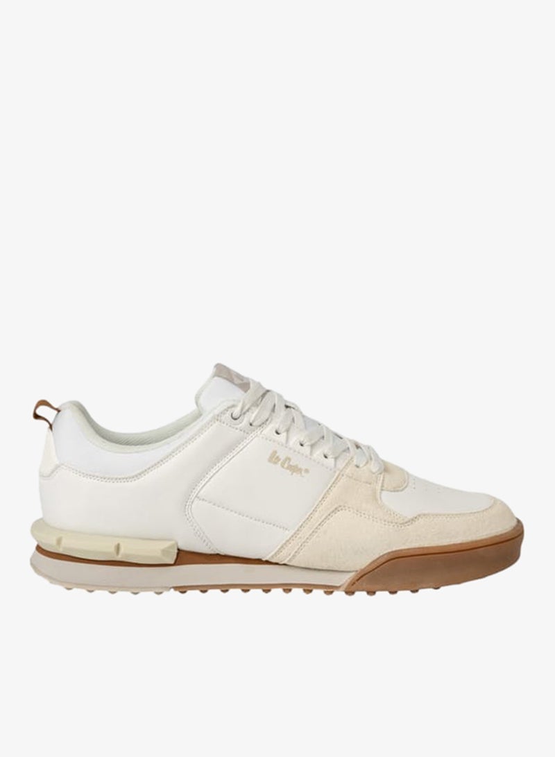 لي كوبر سنيكرز رجالي بألواح وإغلاق برباط - Image 1