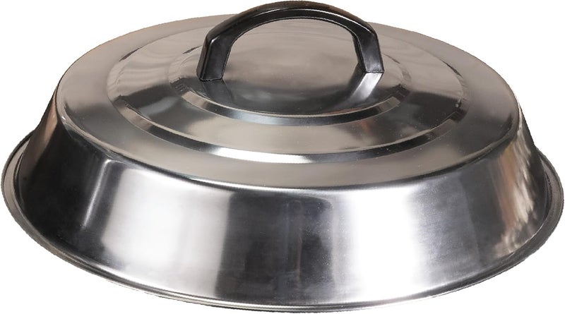 BLACKSTONE 1780 12” Round Basting Cover, Stainless Steel - Image 1
