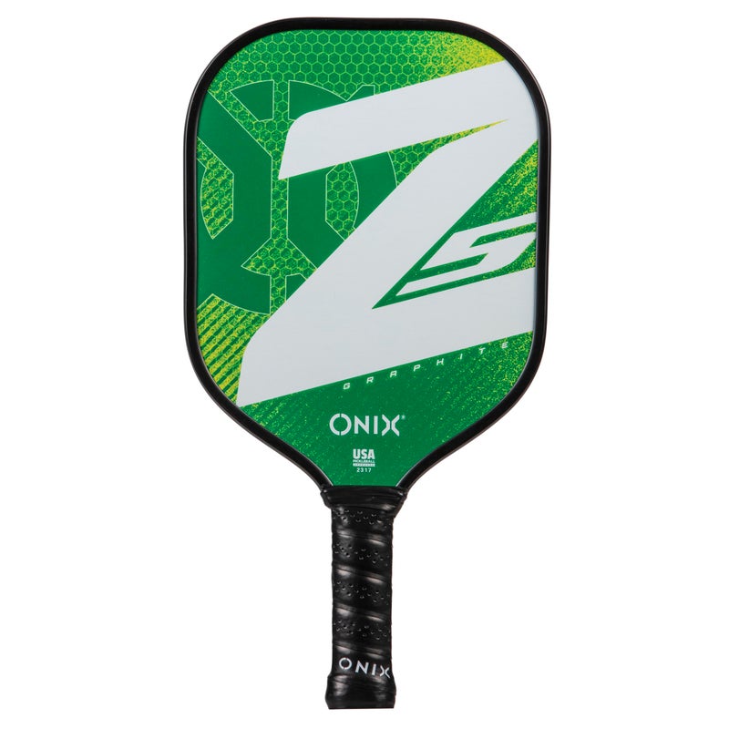Onix Graphite MOD Z5 Carbon Fiber Pickleball Paddle with Wide-Body Shape, Honeycomb Core, Graphite Face & Cushion Comfort Pickleball Paddle Grip - Image 1