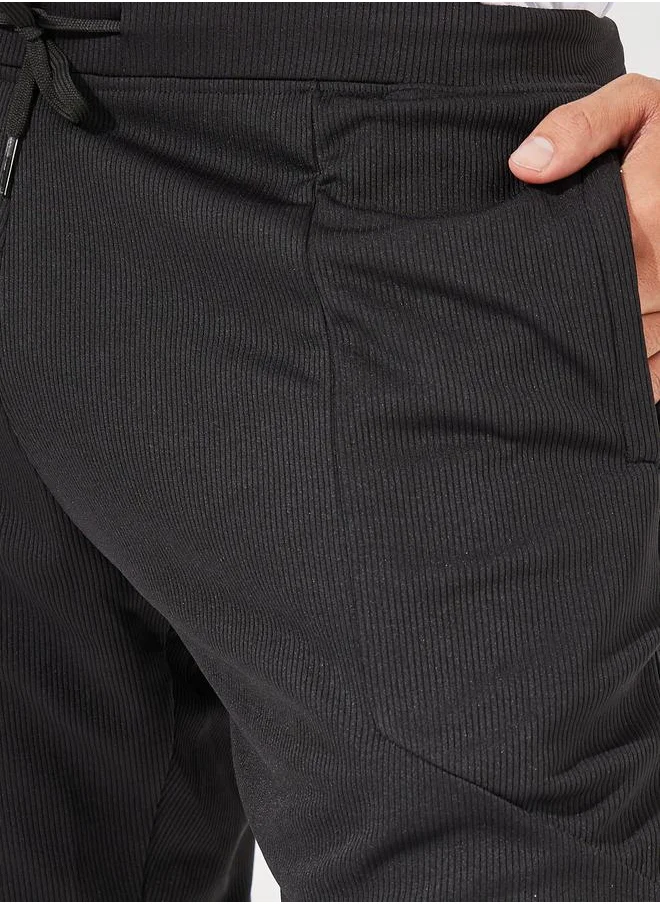 Styli Texture Knit 7" Training Shorts with Pockets
