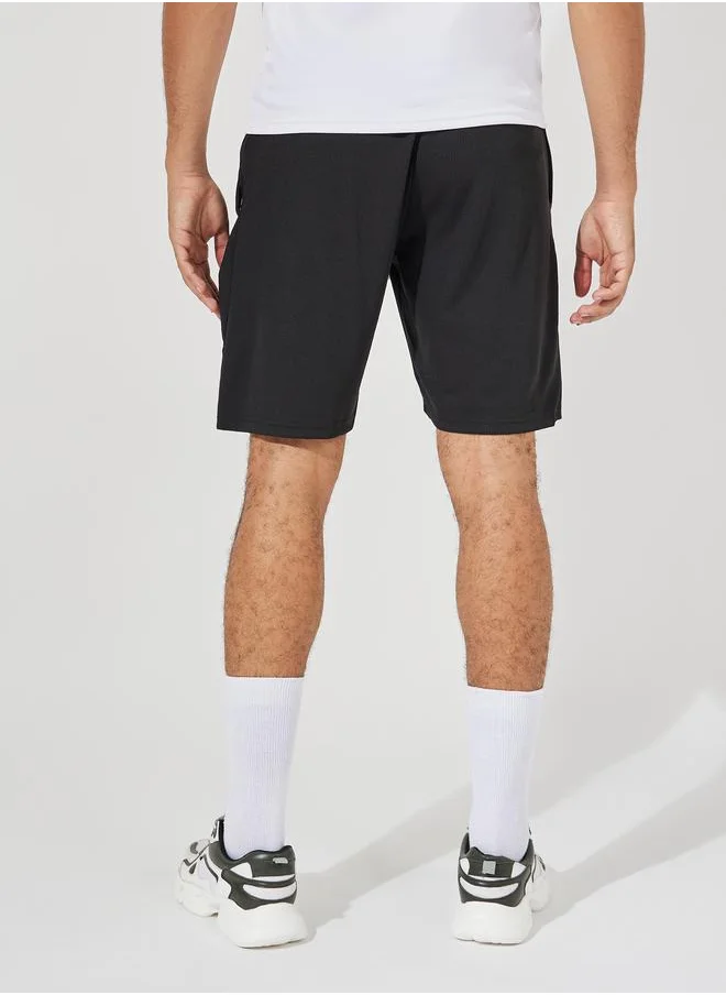 Styli Texture Knit 7" Training Shorts with Pockets