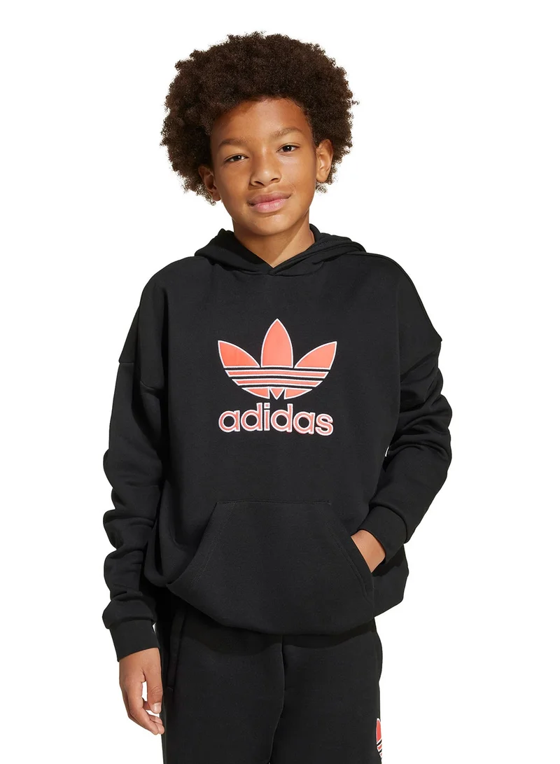 Adidas Originals  Youth Smiley World Hoodie  | Best Price UAE