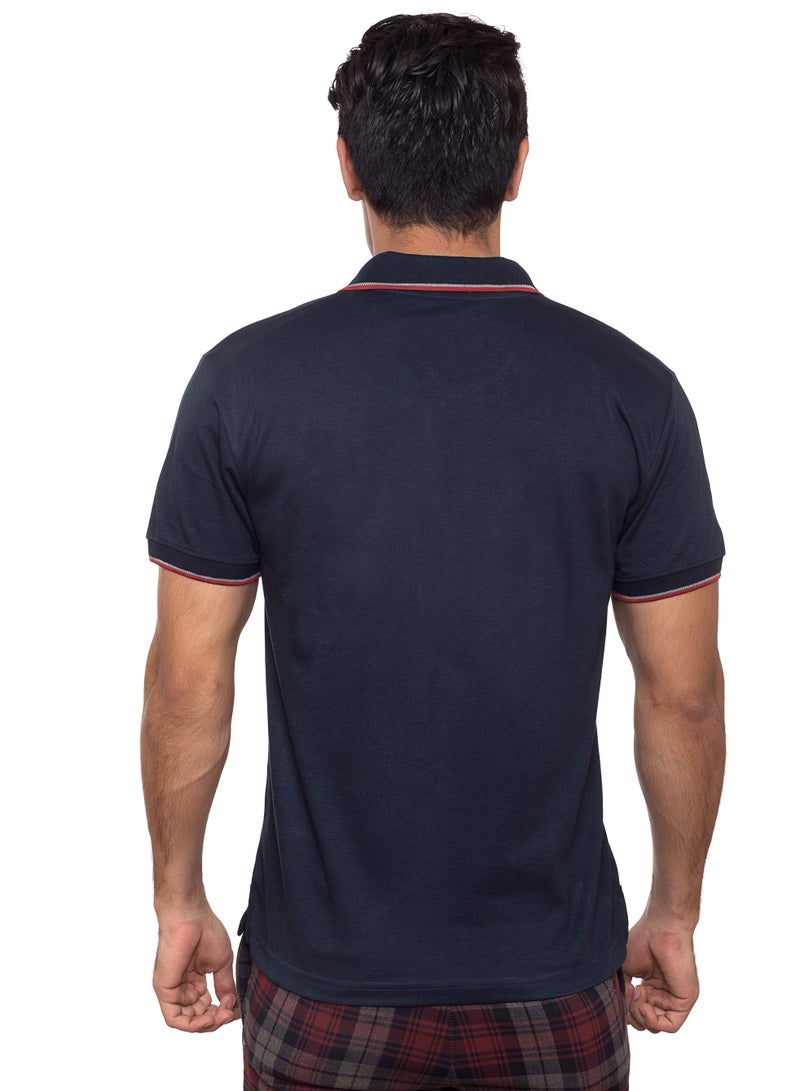 SANTHOME Men's Dry n Cool Polo Shirt for Office Gym Daily Use Comfort Wear  - Image 4