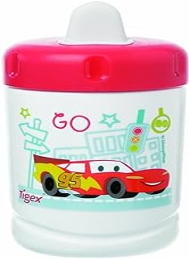 TIGEX Tigex Cars 104506 Mug with Anti-Spillage Lid Flexible 