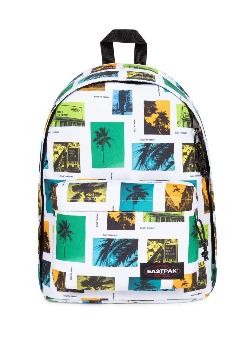 EASTPAK Out Of Office City Bay White Medium Backpack With Laptop Protection  - Image 1