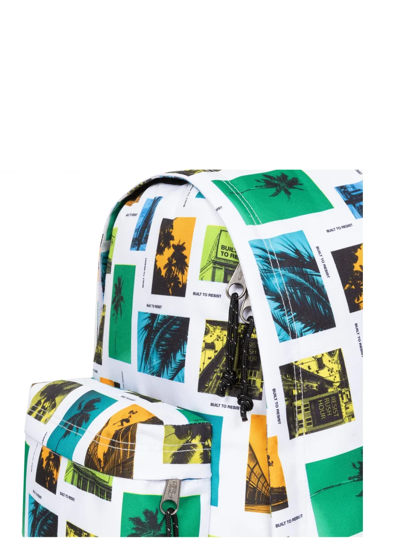EASTPAK Out Of Office City Bay White Medium Backpack With Laptop Protection