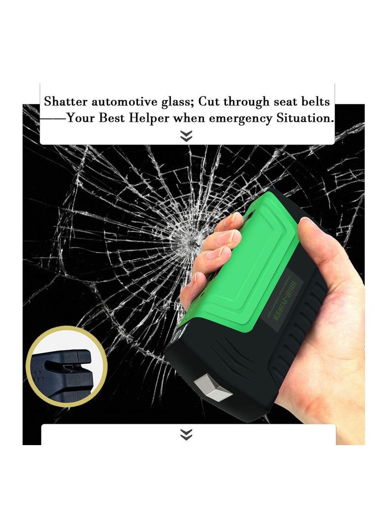 Generic Automobile Emergency Battery Booster Pack Power Bank with LED Flashlight Mobile Power Supply Car Jump Starter for Cars with LED Lighting Charging, 3-Bright Emergency Lights  - Image 5