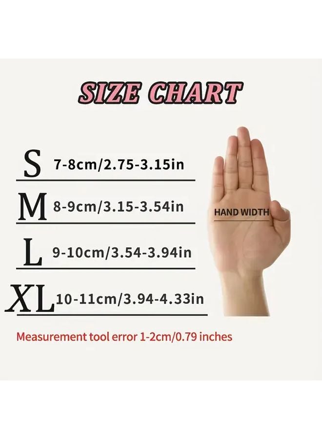 Black Powder Free Nitrile Gloves 12 Pieces Size M Disposable Household Cleaning - Image 4